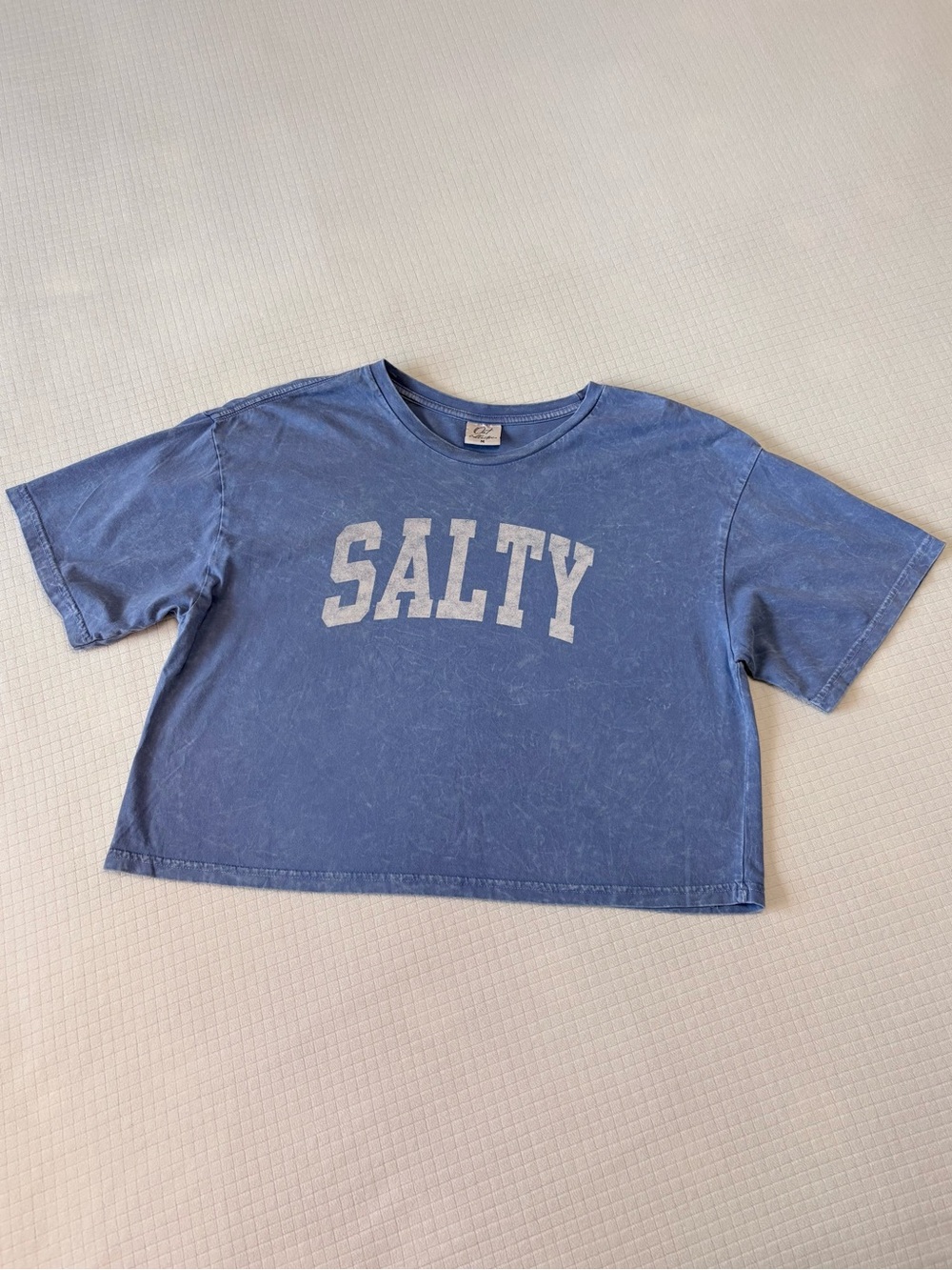 Oat Collective Salty cropped tee